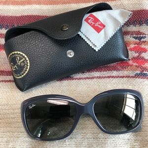 SOLD - Rare gray Ray Ban Jackie Ohh 2 sunglasses